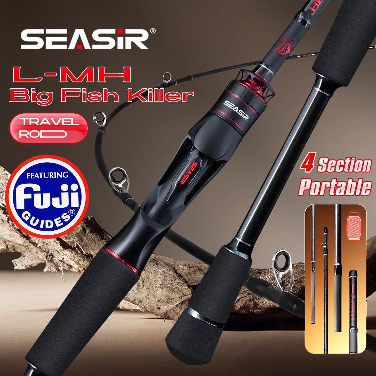 Kastking Reel Zephyr - Seasir Salminus XF M/MH Spining&Casting Angelrute