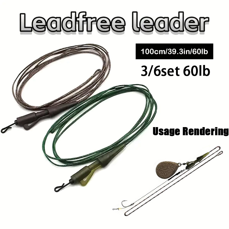 3/6pc CarpCarp Angelschnur Ber – Leader Line Bewertung und Preis